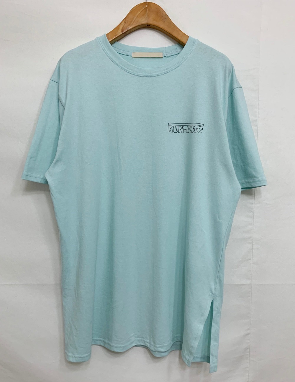 반팔 티셔츠 민트 색상 이미지-S1L77